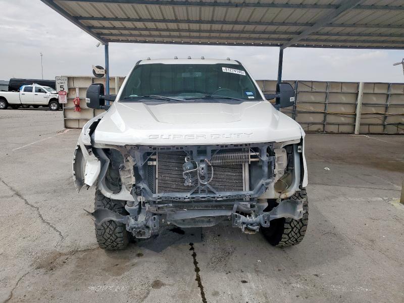 1FT7W2BN7NED72740 - 2022 FORD F250 SUPER DUTY WHITE photo 5