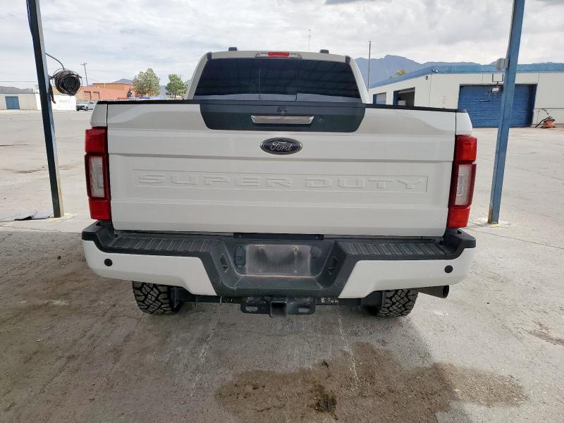 1FT7W2BN7NED72740 - 2022 FORD F250 SUPER DUTY WHITE photo 6