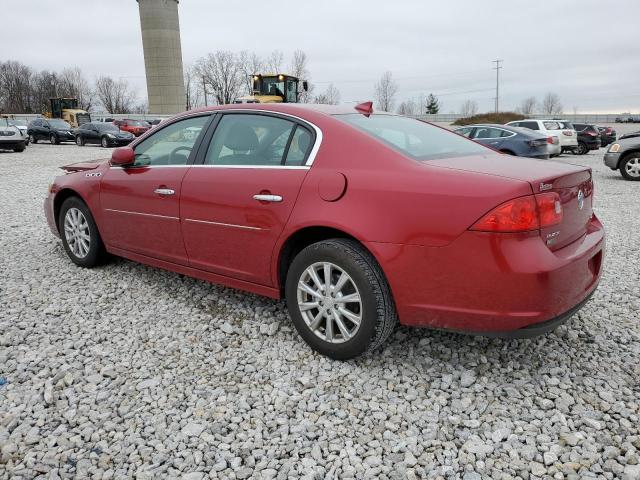 1G4HC5EM1BU146093 - 2011 BUICK LUCERNE CXL RED photo 2