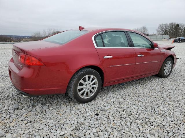 1G4HC5EM1BU146093 - 2011 BUICK LUCERNE CXL RED photo 3