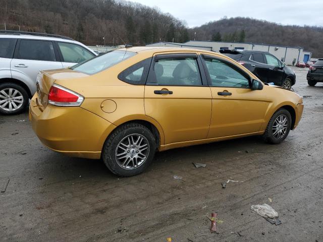 1FAHP35N39W142508 - 2009 FORD FOCUS SE GOLD photo 3