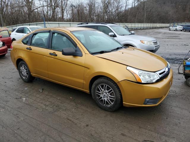 1FAHP35N39W142508 - 2009 FORD FOCUS SE GOLD photo 4