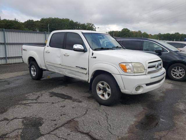 5TBDT44106S518725 - 2006 TOYOTA TUNDRA DOUBLE CAB SR5 WHITE photo 4
