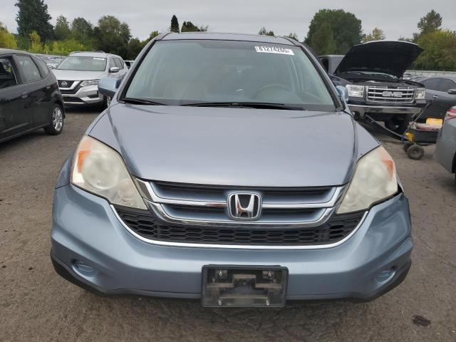 5J6RE4H71AL045637 - 2010 HONDA CR-V EXL BLUE photo 5