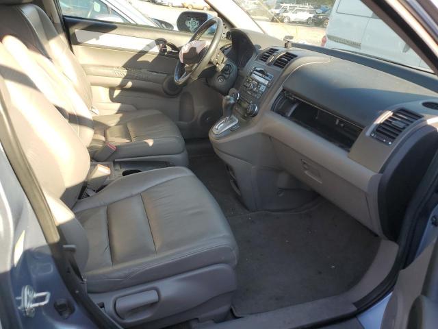 5J6RE4H71AL045637 - 2010 HONDA CR-V EXL BLUE photo 7