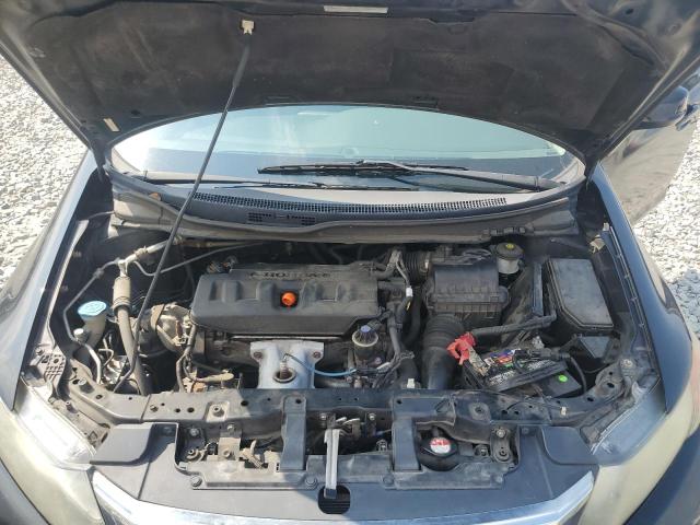 19XFB2F58CE102130 - 2012 HONDA CIVIC LX BLACK photo 11