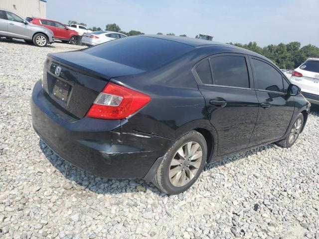 19XFB2F58CE102130 - 2012 HONDA CIVIC LX BLACK photo 3