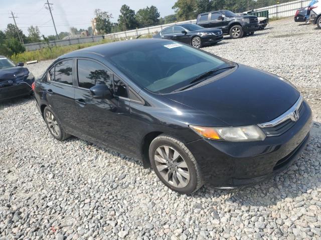 19XFB2F58CE102130 - 2012 HONDA CIVIC LX BLACK photo 4