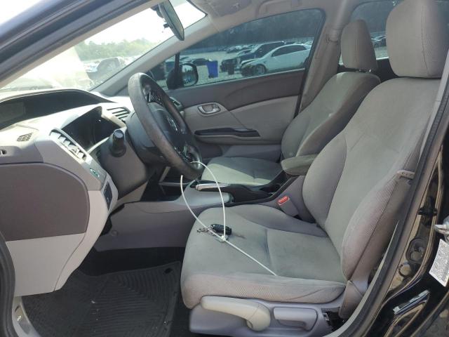 19XFB2F58CE102130 - 2012 HONDA CIVIC LX BLACK photo 7