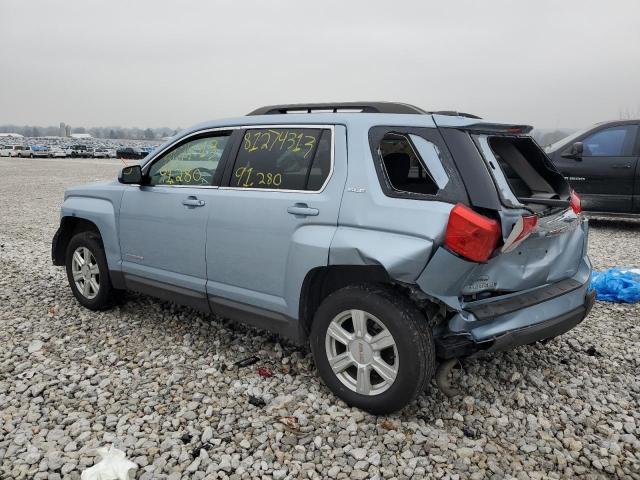 2GKFLWEK9F6295103 - 2015 GMC TERRAIN SLE BLUE photo 2