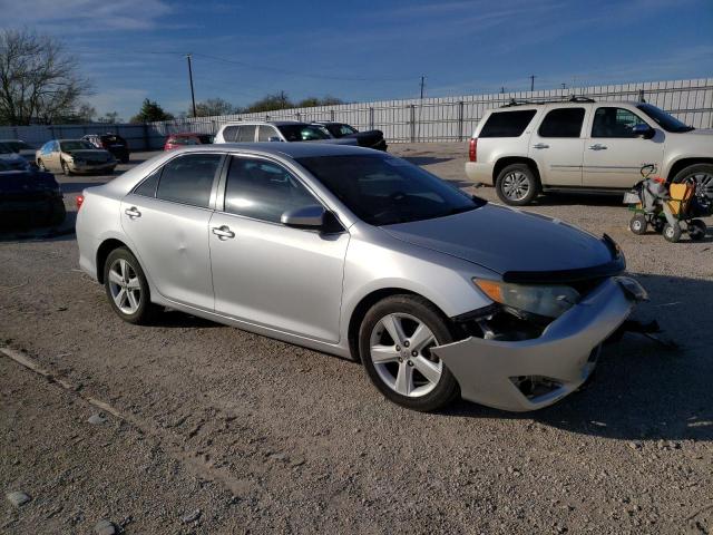 4T4BF1FK2CR168470 - 2012 TOYOTA CAMRY BASE SILVER photo 4