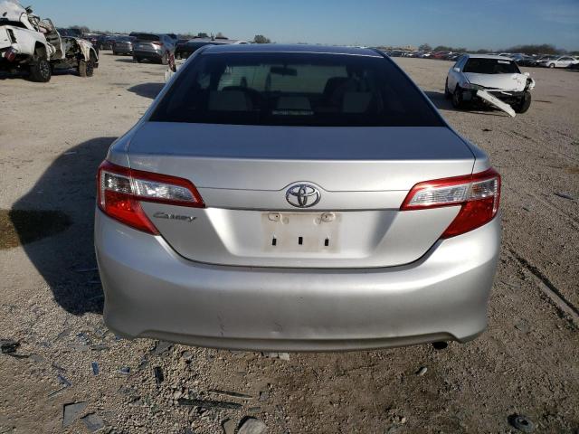 4T4BF1FK2CR168470 - 2012 TOYOTA CAMRY BASE SILVER photo 6