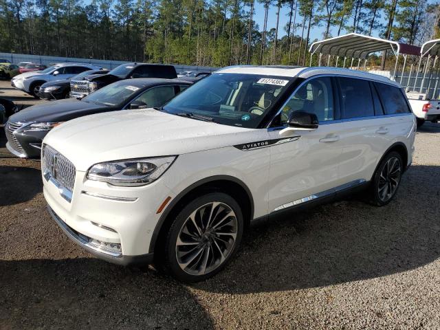 5LM5J7XC0PGL08078 - 2023 LINCOLN AVIATOR RESERVE WHITE photo 1