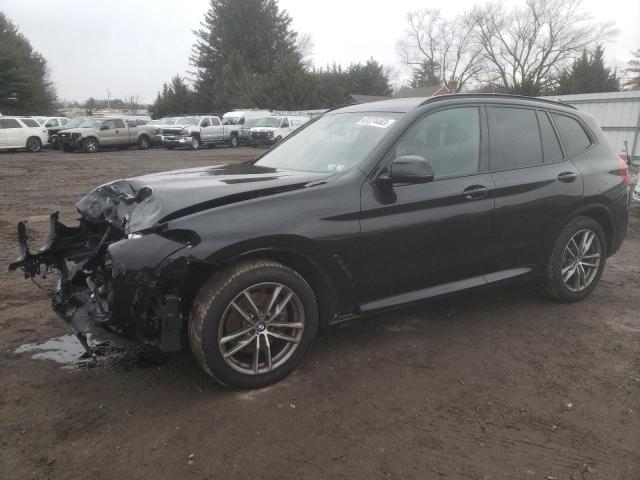 5UXTY9C05M9F78698 - 2021 BMW X3 XDRIVEM40I BLACK photo 1