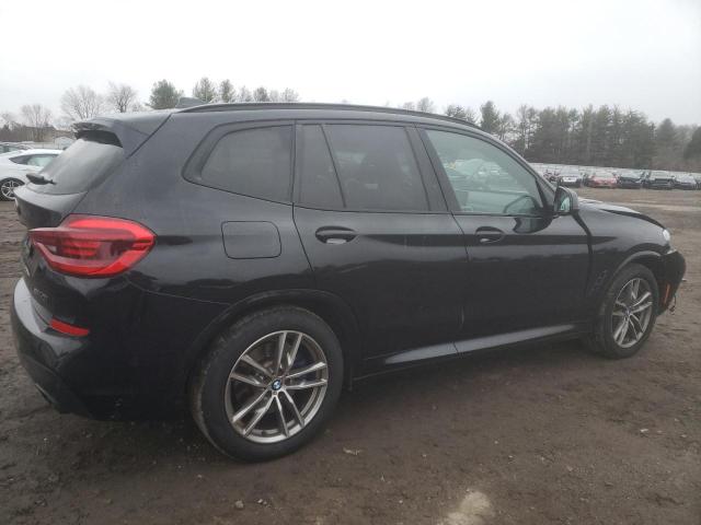 5UXTY9C05M9F78698 - 2021 BMW X3 XDRIVEM40I BLACK photo 3