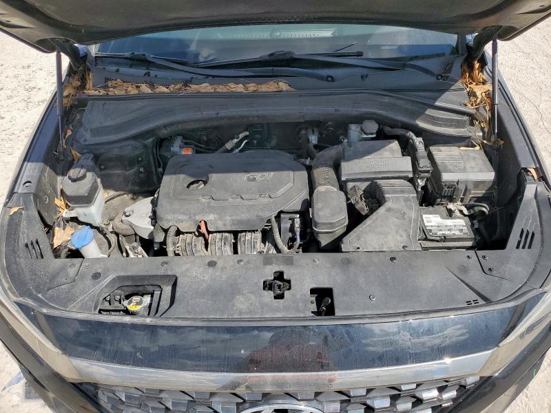 5NMS33AD7KH060332 - 2019 HYUNDAI SANTA FE SEL შავი ფოტო 12