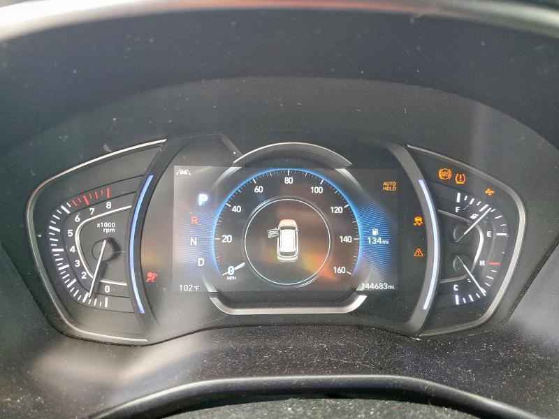 5NMS33AD7KH060332 - 2019 HYUNDAI SANTA FE SEL შავი ფოტო 9