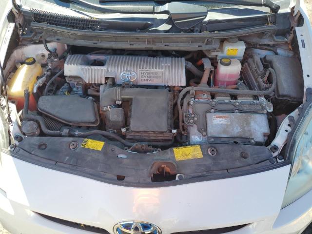 JTDKN3DU2B5367061 - 2011 TOYOTA PRIUS WHITE photo 11