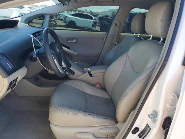 JTDKN3DU2B5367061 - 2011 TOYOTA PRIUS WHITE photo 7