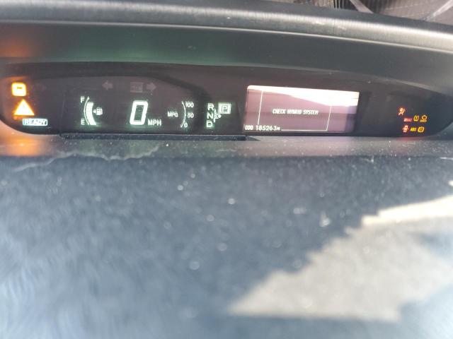 JTDKN3DU2B5367061 - 2011 TOYOTA PRIUS WHITE photo 9