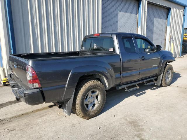 5TFUX4EN7EX028675 - 2014 TOYOTA TACOMA ACCESS CAB Графитовый фото 3