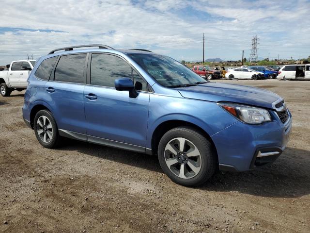 JF2SJAGC1JH540666 - 2018 SUBARU FORESTER 2.5I PREMIUM Կապույտ լուսանկար 4