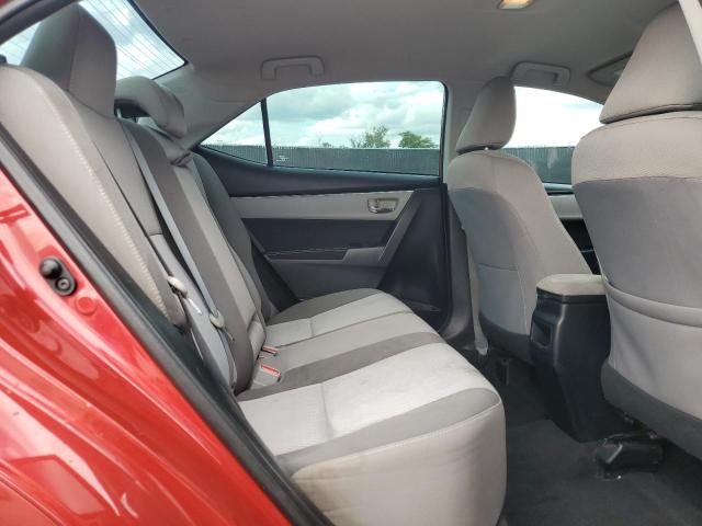 2T1BURHE5JC963808 - 2018 TOYOTA COROLLA L Czerwony zdjęcie 10