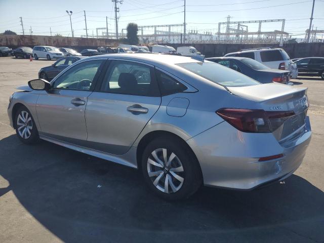2HGFE2F25SH603915 - 2025 HONDA CIVIC LX SILVER photo 2