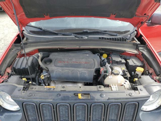 ZACCJBCB8HPF17409 - 2017 JEEP RENEGADE TRAILHAWK RED photo 11