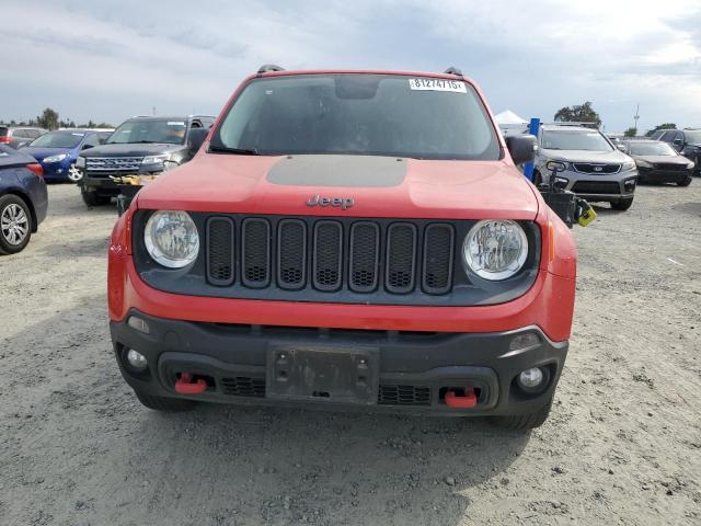 ZACCJBCB8HPF17409 - 2017 JEEP RENEGADE TRAILHAWK RED photo 5