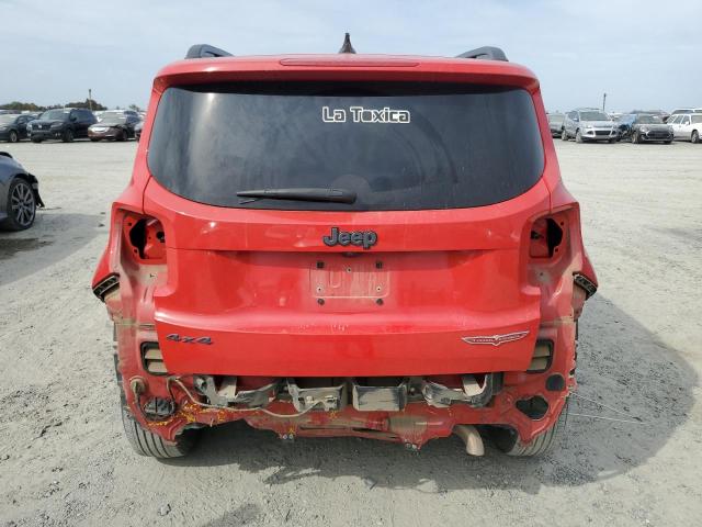 ZACCJBCB8HPF17409 - 2017 JEEP RENEGADE TRAILHAWK RED photo 6