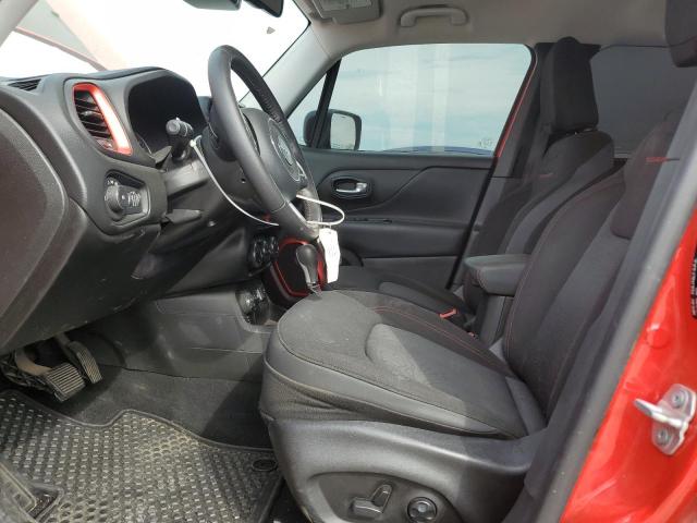 ZACCJBCB8HPF17409 - 2017 JEEP RENEGADE TRAILHAWK RED photo 7