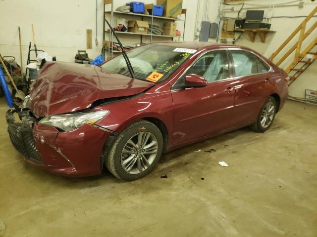 4T1BF1FK0GU568706 - 2016 TOYOTA CAMRY LE BURGUNDY photo 1