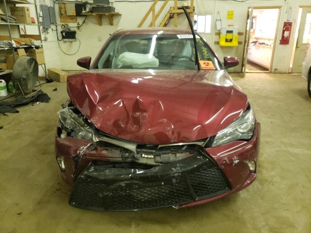 4T1BF1FK0GU568706 - 2016 TOYOTA CAMRY LE BURGUNDY photo 5