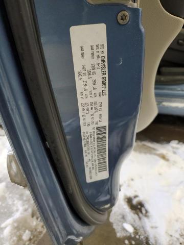 2C4RC1BG6CR157847 - 2012 CHRYSLER TOWN & COU TOURING BLUE photo 12