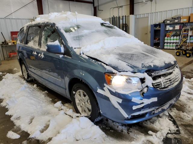 2C4RC1BG6CR157847 - 2012 CHRYSLER TOWN & COU TOURING BLUE photo 4