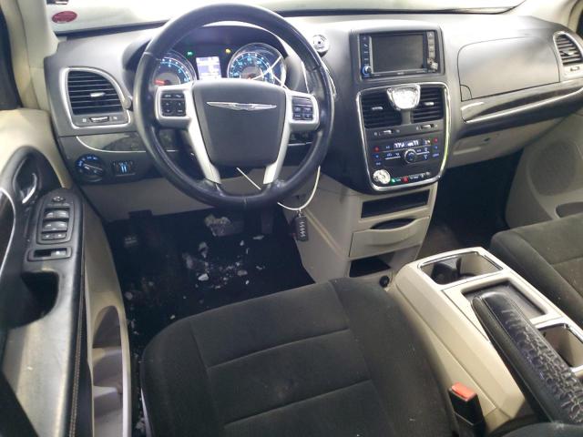 2C4RC1BG6CR157847 - 2012 CHRYSLER TOWN & COU TOURING BLUE photo 8