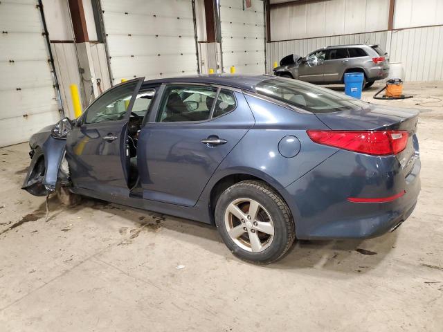 5XXGM4A70FG383483 - 2015 KIA OPTIMA LX BLUE photo 2