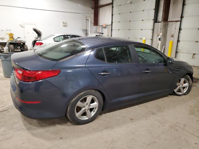 5XXGM4A70FG383483 - 2015 KIA OPTIMA LX BLUE photo 3