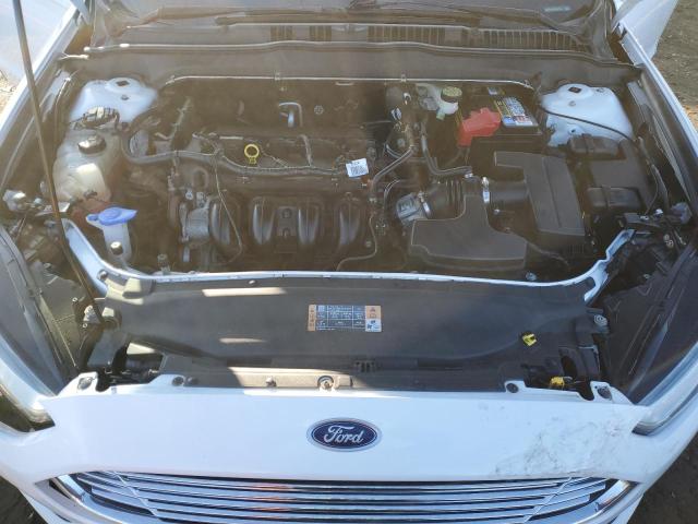 1FA6P0H79E5403546 - 2014 FORD FUSION SE WHITE photo 11