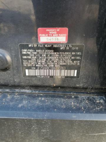 JF2SHABC1BH730763 - 2011 SUBARU FORESTER 2.5X Boz foto 13