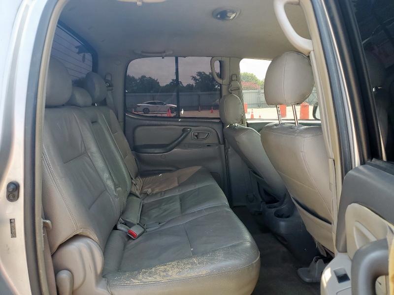 5TBET34196S524893 - 2006 TOYOTA TUNDRA DOUBLE CAB SR5 SILVER photo 10