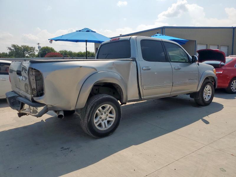 5TBET34196S524893 - 2006 TOYOTA TUNDRA DOUBLE CAB SR5 SILVER photo 3