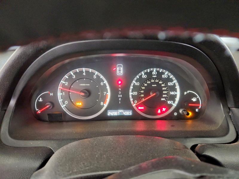 JHMCP268X9C000342 - 2009 HONDA ACCORD EXL ვერცხლისფერი ფოტო 9