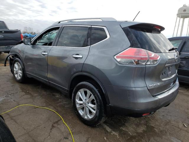 5N1AT2MV5EC869286 - 2014 NISSAN ROGUE S GRAY photo 2