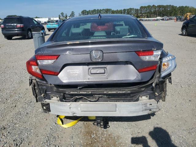 1HGCV1F56JA142664 - 2018 HONDA ACCORD EXL GRAY photo 6