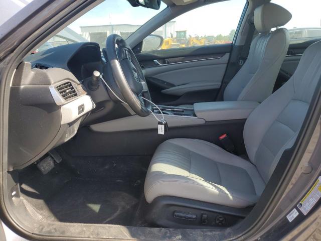 1HGCV1F56JA142664 - 2018 HONDA ACCORD EXL GRAY photo 7