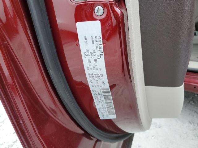 2C4RC1DG5HR572047 - 2017 CHRYSLER PACIFICA TOURING RED photo 13