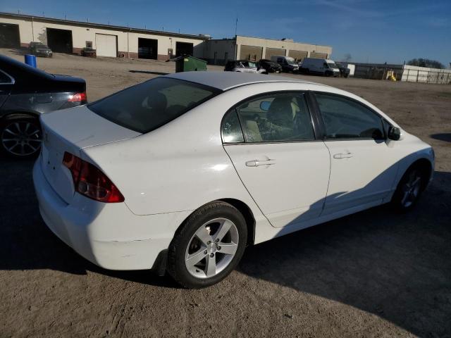 2HGFA16598H339350 - 2008 HONDA CIVIC LX WHITE photo 3