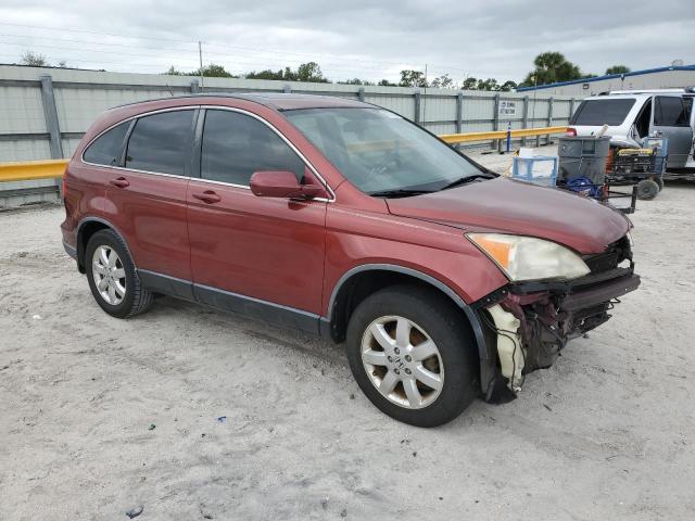 JHLRE38798C031417 - 2008 HONDA CR-V EXL BURGUNDY photo 4